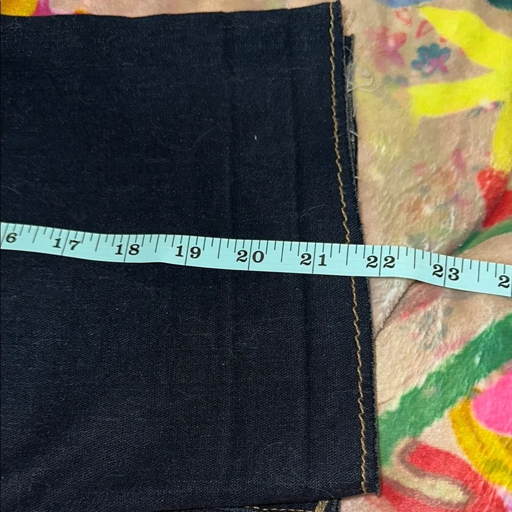 PAIGE Blue Denim hand Cutoff Jeans Shorts Size 26